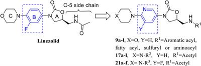 Synthesis and Biological Evaluation of 3-(Pyridine-3-yl)-2-Oxazolidinone Derivatives as Antibacterial Agents